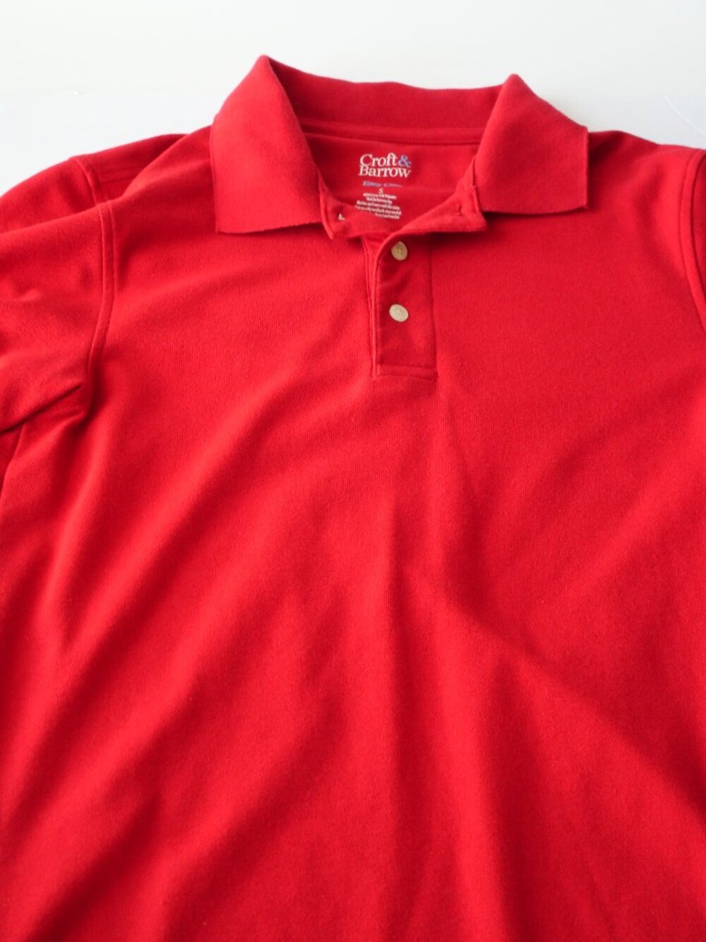 Red Polo Men's Small